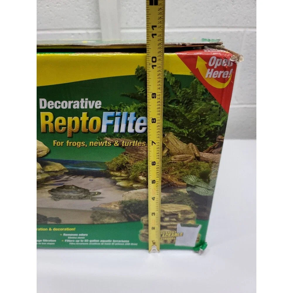 Tetra Decorative ReptoFilter, Terrarium Filtration, Keeps Water Clear